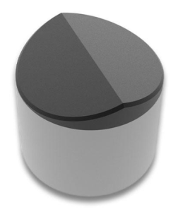 Ridge Shaped Trade Pdc Cutters