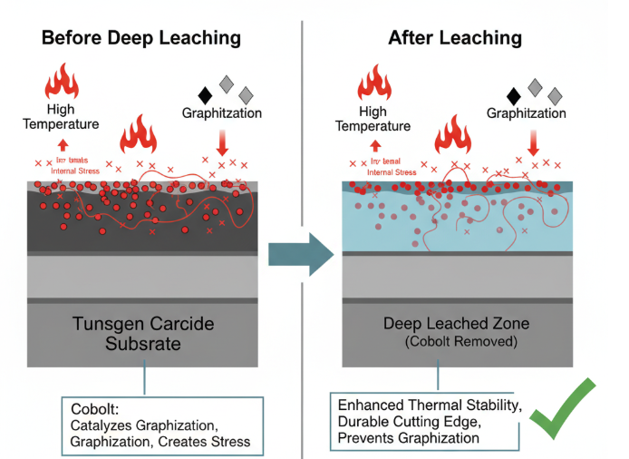 Технология глубокого выщелачивания для повышения термостойкости