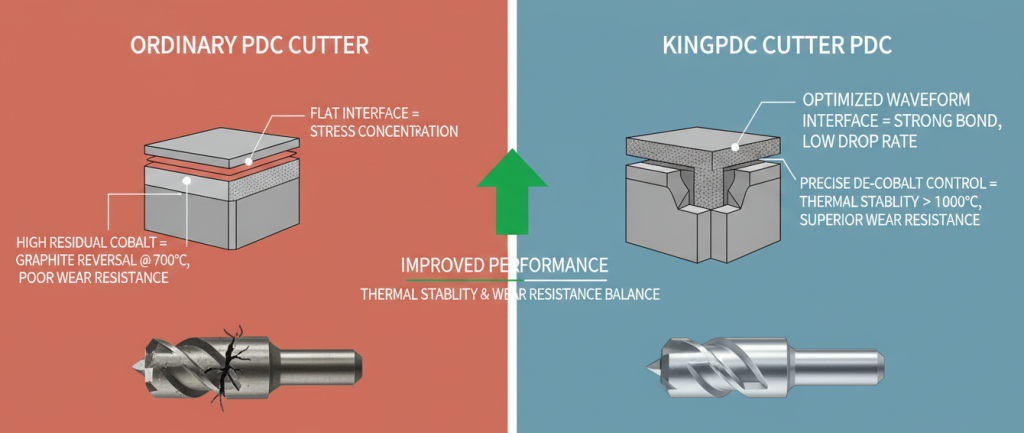 Cutter PDC Comparison Point
